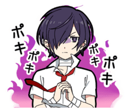 Sophomore disease boy sticker #12950403