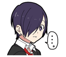 Sophomore disease boy sticker #12950406