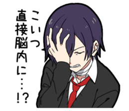 Sophomore disease boy sticker #12950408