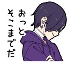 Sophomore disease boy sticker #12950411