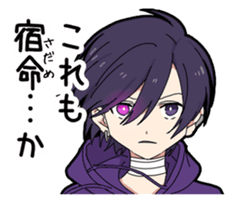 Sophomore disease boy sticker #12950413