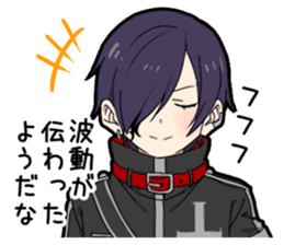 Sophomore disease boy sticker #12950419