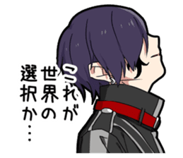 Sophomore disease boy sticker #12950421