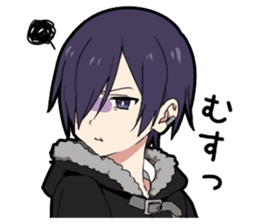 Sophomore disease boy sticker #12950422