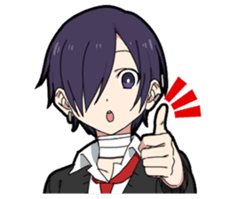 Sophomore disease boy sticker #12950426