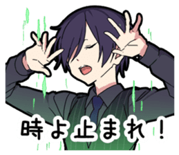 Sophomore disease boy sticker #12950432