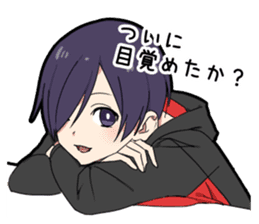 Sophomore disease boy sticker #12950437