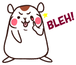 Hamuri the hamster sticker #12951039