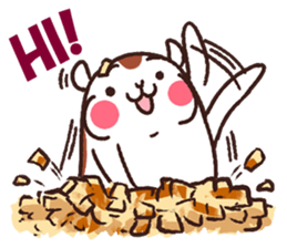 Hamuri the hamster sticker #12951052