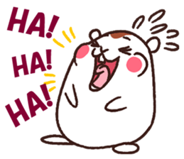 Hamuri the hamster sticker #12951058