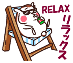 Hamuri the hamster sticker #12951066