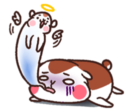 Hamuri the hamster sticker #12951067