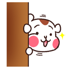 Hamuri the hamster sticker #12951071