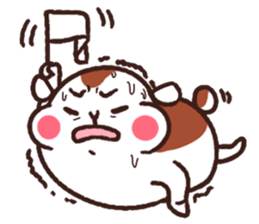 Hamuri the hamster sticker #12951075