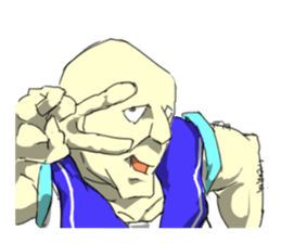 yava_ossan sticker #12951426