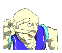 yava_ossan sticker #12951426