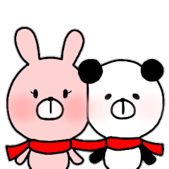 Rabbit and Panda.