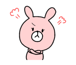 Rabbit and Panda. sticker #12951962