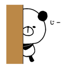 Rabbit and Panda. sticker #12951966