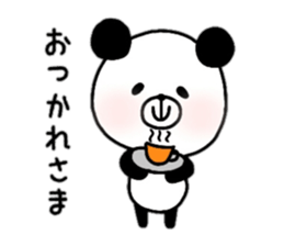 Rabbit and Panda. sticker #12951968