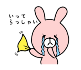 Rabbit and Panda. sticker #12951970