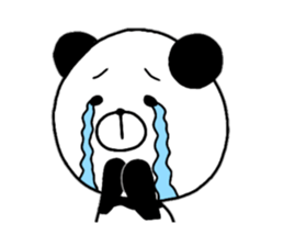Rabbit and Panda. sticker #12951982