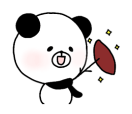 Rabbit and Panda. sticker #12951991