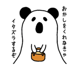 Rabbit and Panda. sticker #12951997