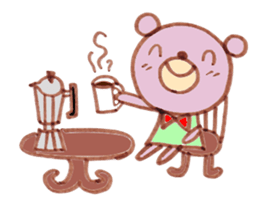 Bear living in Italy sticker #12952281