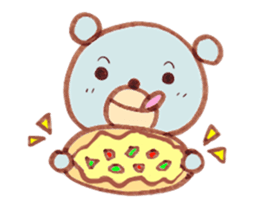 Bear living in Italy sticker #12952284