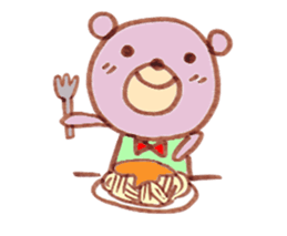 Bear living in Italy sticker #12952285