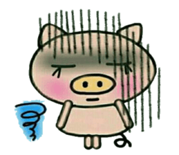 Very convenient! Very simple! 5 [Pig] sticker #12952353