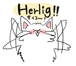 mofumofu Norwegian Sticker sticker #12952531