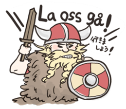 mofumofu Norwegian Sticker sticker #12952554