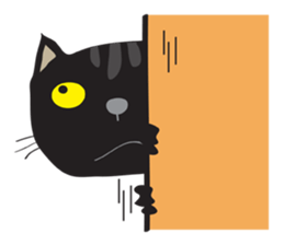 Black Cat Indy 2 sticker #12952805