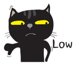 Black Cat Indy 2 sticker #12952807