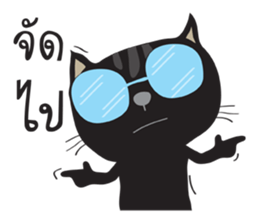 Black Cat Indy 2 sticker #12952812