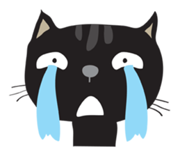 Black Cat Indy 2 sticker #12952813