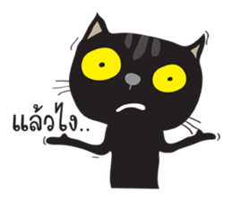 Black Cat Indy 2 sticker #12952819