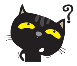 Black Cat Indy 2 sticker #12952824