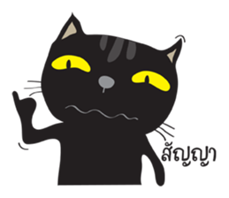 Black Cat Indy 2 sticker #12952826