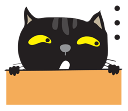 Black Cat Indy 2 sticker #12952828