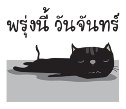 Black Cat Indy 2 sticker #12952834