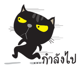 Black Cat Indy 2 sticker #12952836