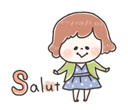 French Girls sticker #12953574