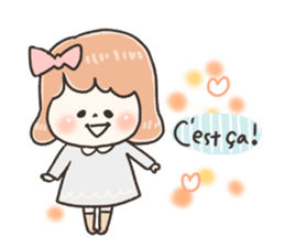 French Girls sticker #12953586