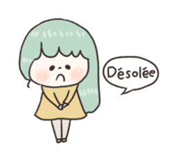 French Girls sticker #12953588