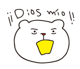 Maruku in Spanish sticker #12954645