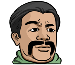 Funny mexican guys sticker #12954734