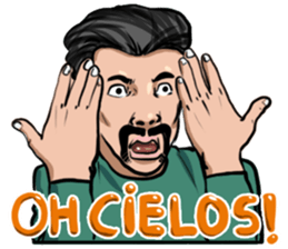 Funny mexican guys sticker #12954745